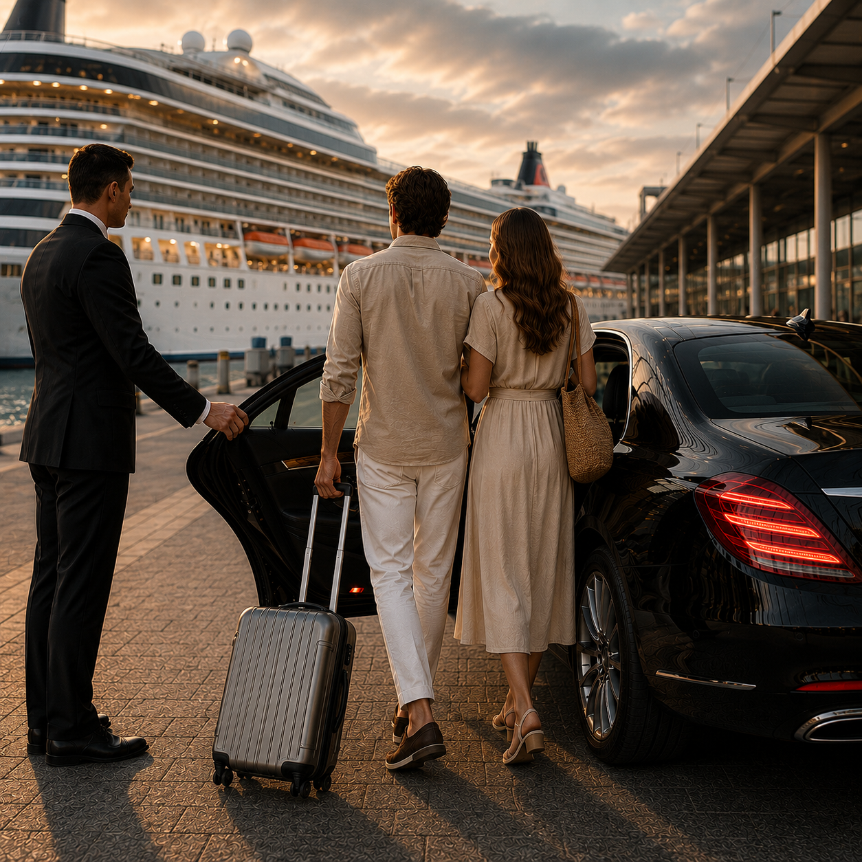 Station Pier cruise transfers Melbourne — MAT Chauffeur Services
