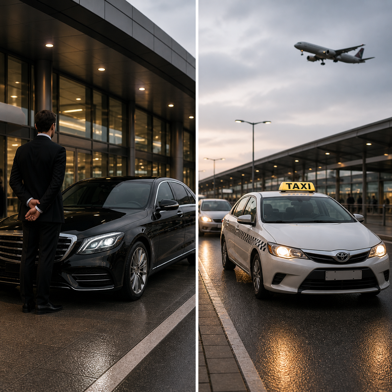 Chauffeur vs taxi Melbourne airport — which is better?